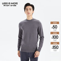 利郎轻时尚男装【商场同款】秋冬新款羊毛衫男圆领羊绒毛衣Q3DMS006