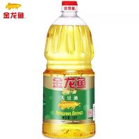 百亿补贴：金龙鱼 精炼一级大豆油1.8L*6瓶 装植物油色拉油食用油