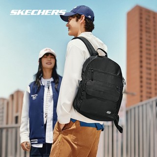 88VIP：SKECHERS 斯凯奇 运动背包 L324U040 大容量独立电脑仓防泼水