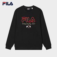 FILA 斐乐 叕运蛇氧气 男女通用套头卫衣 F11U519203F-418262