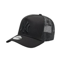 NEW ERA 纽亦华 青少年棒球帽弯檐帽 940 AFRAME TRUCKER MLB洋基队黑色NY