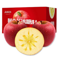 阿克苏苹果(AKSU APPLE)新疆阿克苏冰糖心苹果2024新丑苹果 红富士新鲜水果礼盒 带箱6斤 净重5-6斤 单果85-95mm