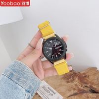 百亿补贴：Yoobao 羽博 适用华为GT5手表三星watch6/5表带gt4编织gt3松紧腕带pro通用