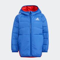 adidas 阿迪达斯 冬季款小童连帽保暖运动羽绒服休闲舒适防风上衣日常百搭外套