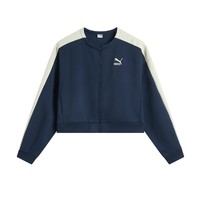 PUMA 彪马 女装T7运动服休闲针织外套