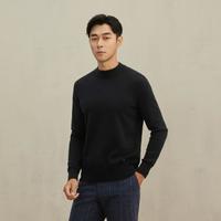 1980 24秋冬纯羊绒半高领长袖男式套衫羊绒衫