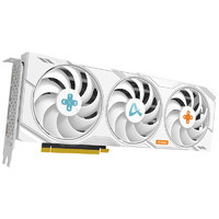 AX 电竞叛客 GeForce RTX 4070 X3W OC 12G DLSS 3 台式机电脑显卡