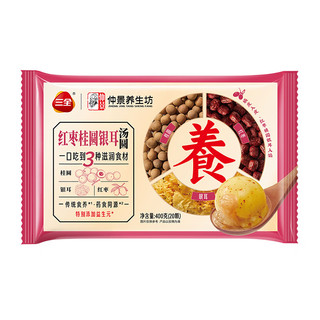 三全 红枣桂圆银耳汤圆 400g 20只