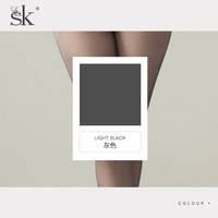 SK 梦蝴蝶 高透黑丝女比基尼款性感纯欲连裤袜任意剪蝴蝶薄款丝袜 31-34