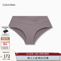 卡尔文·克莱恩 Calvin Klein 内衣女士舒适无痕高弹力美拉德防夹臀半包臀三角内裤QF6357AD