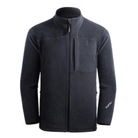 鹰爪行动 Polartec抓绒衣秋冬款P200男款轻量化透气保暖加绒加厚卫衣 战舰灰 （Malden Mills面料) 4XL