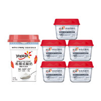 88VIP：yoplait 优诺 中国大陆 超级桶希腊酸奶480g+冰岛酸奶120g*5