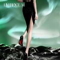 涞觅「极光纯享」中腰油亮无缝丝袜女薄款夏季性感无痕开裆连裤袜