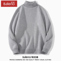 Baleno 班尼路 男款摇粒绒内搭卫衣PZ04高领毛衣