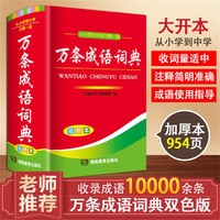 万条成语词典双色本正版中小学生通用全功能中华成语词典大全字典