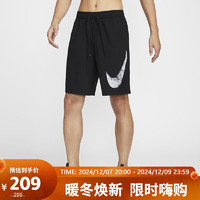 NIKE 耐克 DRI-FIT 男子速干无衬里短裤HQ1578-010 黑色 2XL