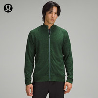 lululemon丨Engineered Warmth 男士运动夹克 LM3CDFS 中等森林色/赛道绿/黑色 L