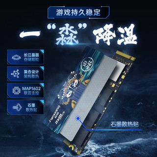 1TB SSD固态硬盘长江存储晶圆  S790E PCIe4.0 高性价款