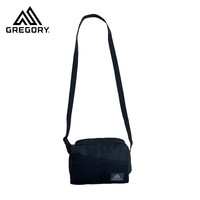 GREGORY格里高利 城市户外运动休闲男女通勤单肩包休闲斜挎包 黑色