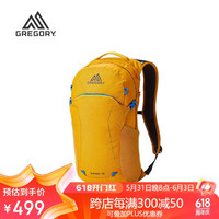 GREGORY格里高利NANO登山包徒步背包通勤轻便双肩包-18L黄蜂黄24年