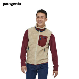 巴塔哥尼亚（Patagonia）男士羊羔绒背心摇粒绒抓绒衣马甲Classic Retro-X Vest 23048 DNSQ XL