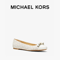 MICHAEL KORS 迈克·科尔斯 MK Andrea 女士老花平底芭蕾舞单鞋