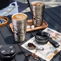 88VIP：ALL-JOINT 优仅 AKF-AY500 保温杯 500ml 线条黑