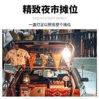 太阳能露营灯照明强光超亮长续航停电应急户外夜市摆摊地摊充电