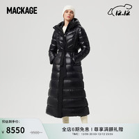 Mackage 摩登专致-女士 CALINA经典色长款羽绒服外套秋冬大衣 黑色 S