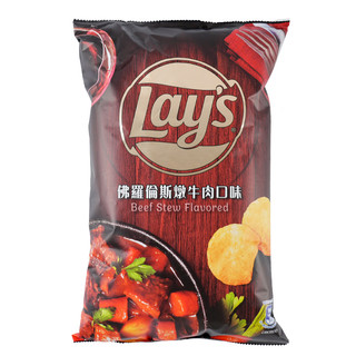 88VIP：Lay's 乐事 美国原装进口Lay's乐事薯片烧烤/海苔味184.2g大包装膨化休闲零食