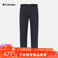 Columbia哥伦比亚2024秋冬男裤户外冲锋裤防水保暖机织长裤AE8956 010 36（185/82A）