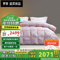 罗莱生活 LUOLAI  家纺羽绒被冬天被子95被芯