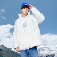 森马 Semir【福利款】冬季男款棉袄复古校园宽松仿羊羔毛保暖棉衣袄男女同款