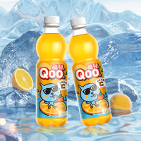 Coca-Cola 可口可乐 Qoo酷儿450ml*6/12瓶橙汁橙味苹果汁饮料果味饮料正品装