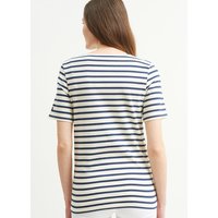 SAINT JAMES 韩国直邮saint james上装T恤黑色条纹舒适简约时尚休闲6-171-21