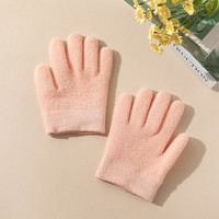 COGIT 柔嫩保湿滋润可反复利用带润肤精华毛绒凝胶手套