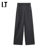 I.T IT Ann Demeulemeester女装阔腿西裤长裤新款摩登随性拖地西装裤