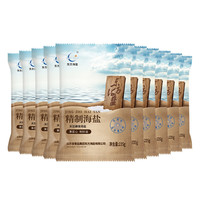 EAST SALT 东方海盐 精制海盐炒菜厨房调味品天然爱你日晒盐235g/袋无抗结剂