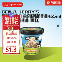 BEN&JERRY'S BEN & JERRY'S香草巧克力曲奇碎冰淇淋465ml 本杰瑞 冰淇淋 雪糕