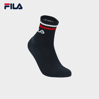 FILA 斐乐 官方女袜中腰袜休闲运动袜时尚舒适运动袜休闲袜中筒袜