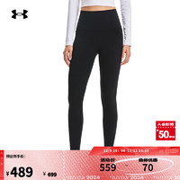 安德玛 UNDERARMOUR）秋冬Meridian女子高腰训练运动紧身裤1382528 黑色001 XS