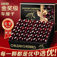 梦宛怡车厘子樱桃智利【多地次日达】大樱桃新鲜水果礼盒装年货节 车厘子2斤JJ级28-30mm净重1斤5两