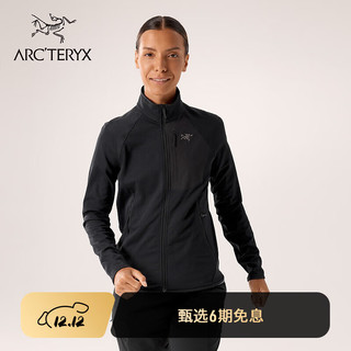 ARC'TERYX 始祖鸟 ARC’TERYX始祖鸟 DELTA JACKET 保暖 女子 抓绒衫 BLACK/黑色 M