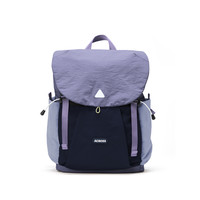 ACROSS双肩包女户外防水大容量旅行电脑背包运动旅游轻便书包 紫色