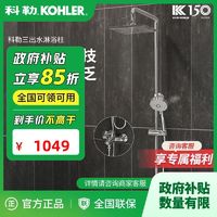 百亿补贴：KOHLER 科勒 花洒套装浴室小户型家用卫生间冷热水龙头淋浴亲氧花洒HS001