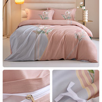 A类100%新疆长绒棉三件套被套纯棉全棉加厚磨毛被罩200x230秋冬季