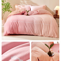 A类100%新疆长绒棉三件套被套纯棉全棉加厚磨毛被罩200x230秋冬季