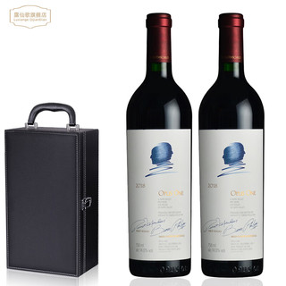 OPUS ONE 作品一号 美国酒王纳帕谷napa葡萄酒 作品一号酒庄 原装进口红酒赤霞珠干红 2018年 750ml