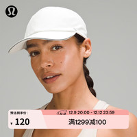 lululemon丨Fast and Free 运动帽 LU9BUOS 骨白 L/XL