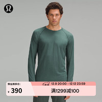 lululemon丨Wool-Blend 男士徒步羊毛混纺长袖运动衫 LM3ER9S 幽深丛林绿 M